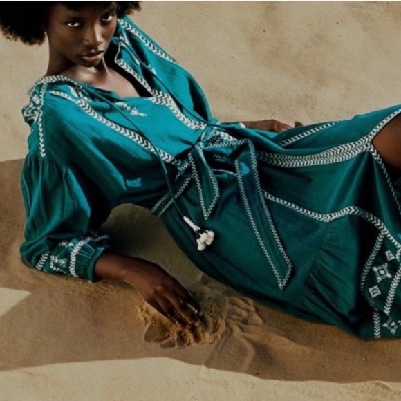 NWT Embroidered Green Midi
Dress Size XS - Picture 6 of 15